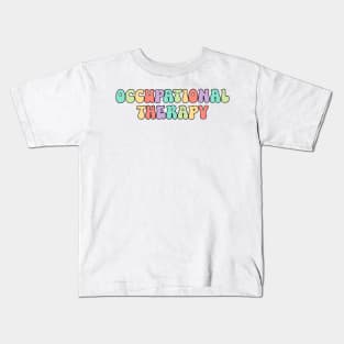 OT Bubble Letters Citrus Kids T-Shirt